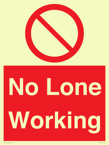 No Lone Working